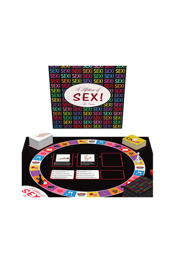 Kheper Games - A Lifetime Of Sex! Board Game - Stag Shop