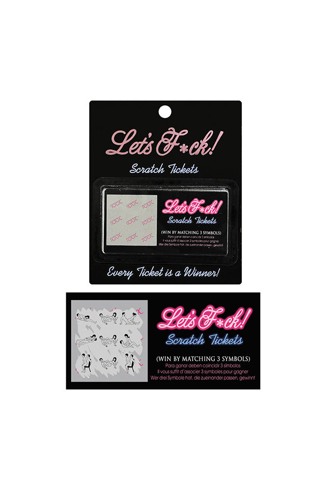 Kheper Game - Let's F*ck Scratch Tickets - Stag Shop