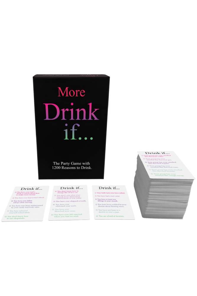 Kheper Games - More Drink If... Card Game - Stag Shop