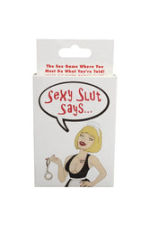 Kheper Games - Sexy Slut Says... Card Game - Stag Shop
