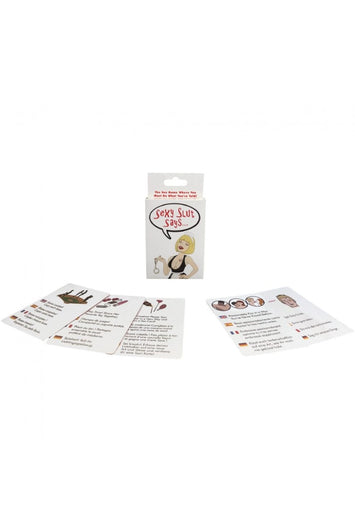 Kheper Games - Sexy Slut Says... Card Game - Stag Shop
