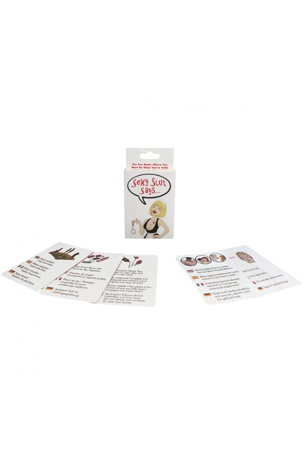 Kheper Games - Sexy Slut Says... Card Game - Stag Shop