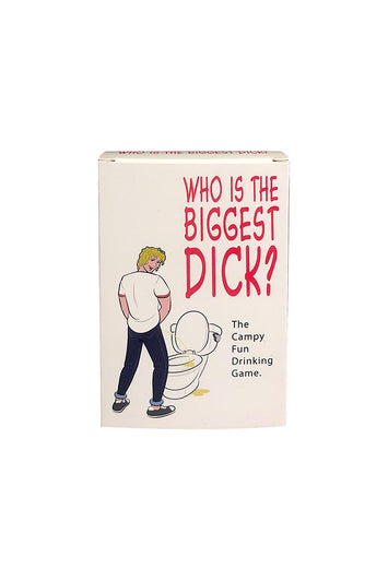 Kheper Games - Who Is The Biggest Dick? Drinking Card Game - Stag Shop