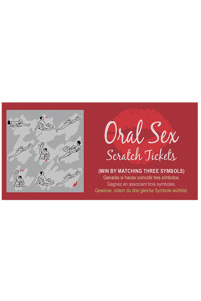 Kheper Games - Oral Sex Scratch Tickets - Stag Shop