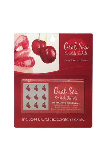Kheper Games - Oral Sex Scratch Tickets - Stag Shop
