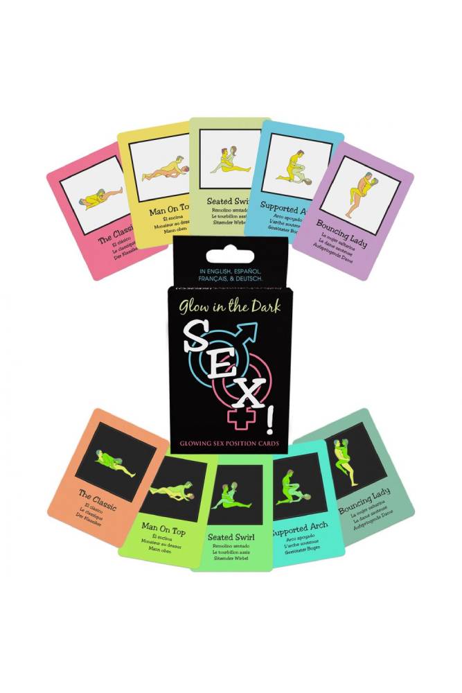 Kheper Games - Glow In The Dark Sex! Cards Game - Stag Shop