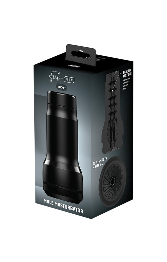 Kiiroo - Feel Pocket Stroker - Black - Stag Shop