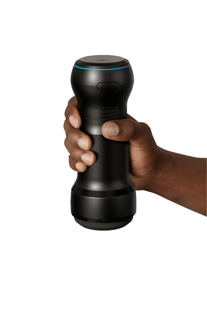 Kiiroo - Feel Pocket Stroker + PowerBlow - Black - Stag Shop