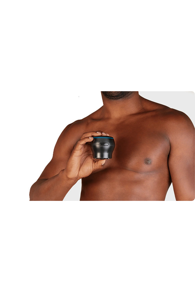 Kiiroo - Feel Pocket Stroker + PowerBlow - Black - Stag Shop