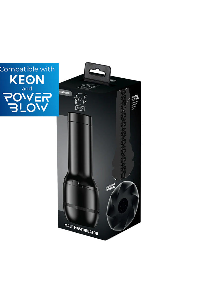 Kiiroo - Feel Sensation Stroker - Black - Stag Shop