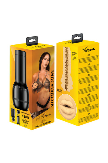 Kiiroo - FeelStar - Victoria June Custom Mouth Stroker - Stag Shop