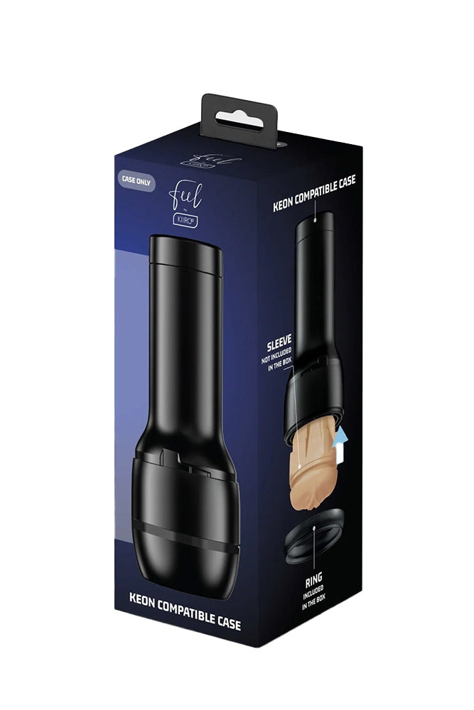 Kiiroo - Keon Compatible Stroker Case - Black - Stag Shop