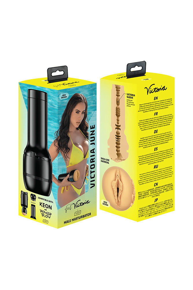 Kiiroo - FeelStar - Victoria June Custom Pussy Stroker - Stag Shop