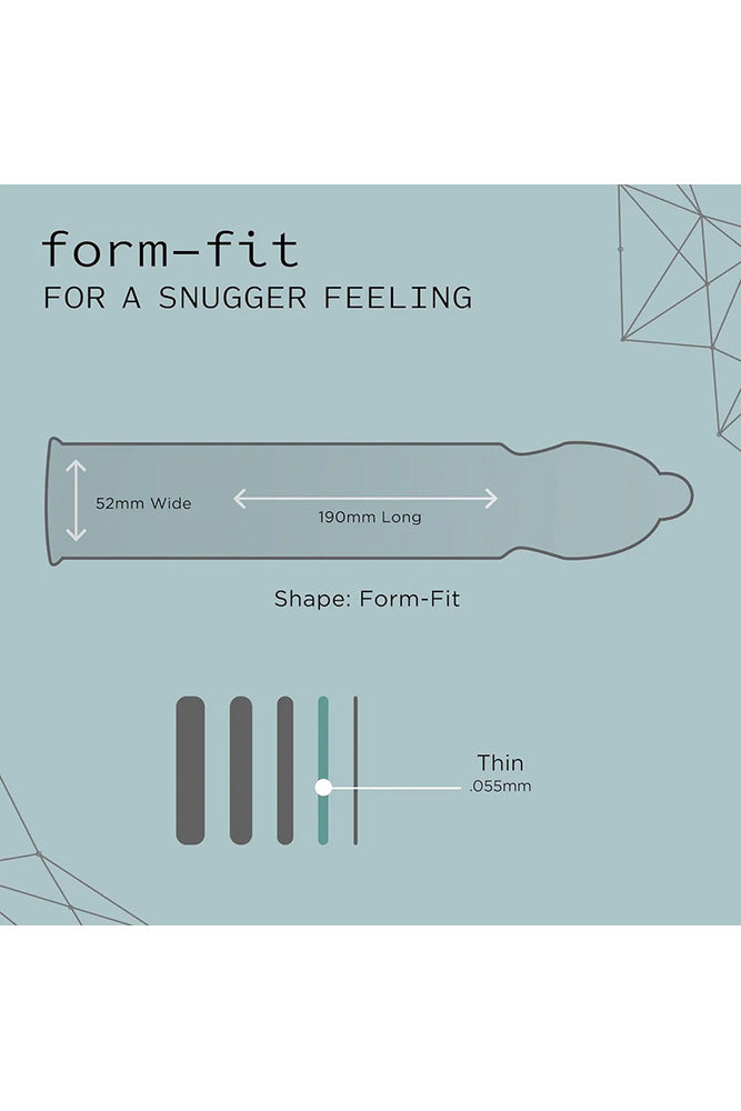 Kimono - Thin Lubricated Condoms - 12 Pack - Stag Shop