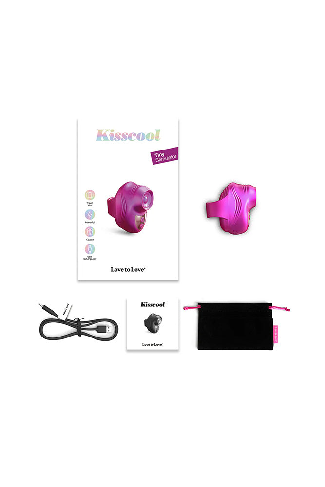 Love to Love - Kisscool Tapping Finger Vibrator - Various Colors - Stag Shop