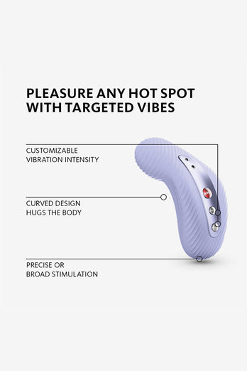Fun Factory - Laya III Lay-on Vibrator - Violet - Stag Shop