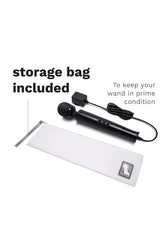 Le Wand - Die Cast Plug-In Vibrating Massager - Black - Stag Shop