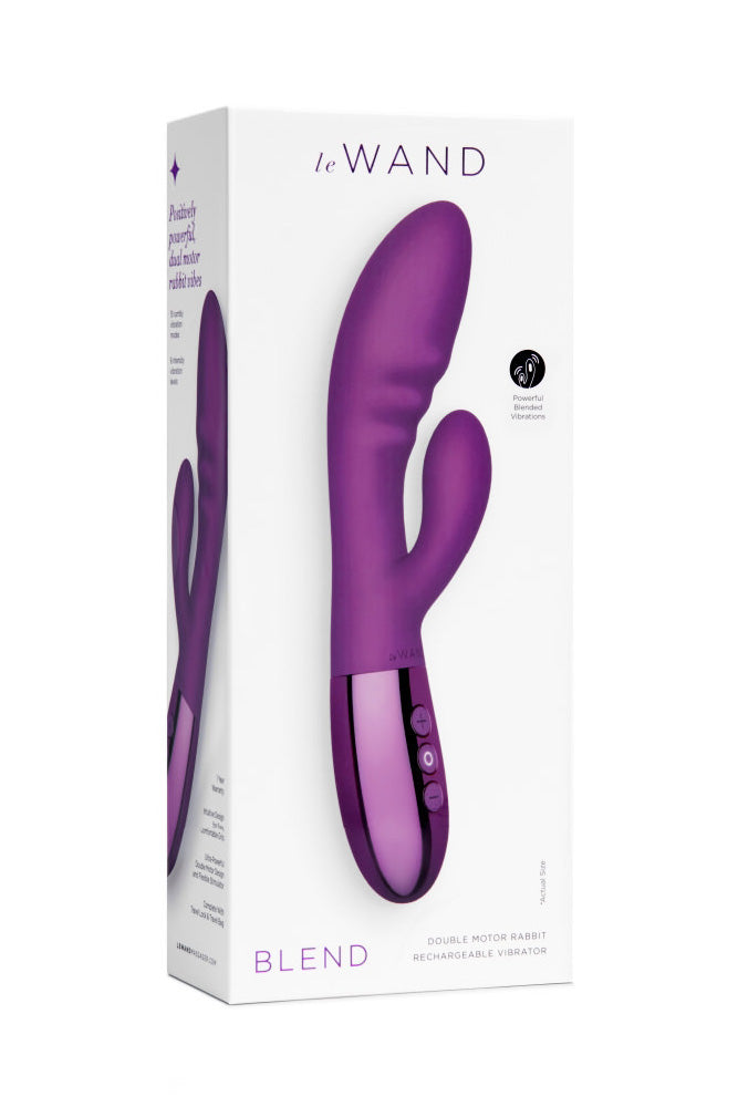 Le Wand - Blend Rabbit Vibrator - Dark Cherry - Stag Shop