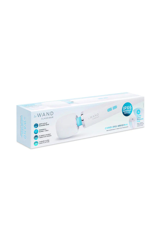 Le Wand - Classique - Cordless Original Vibrating Massage Wand - Stag Shop