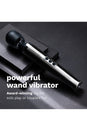 Le Wand - Die Cast Rechargeable Vibrating Massager - Silver - Stag Shop