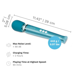 Le Wand - Dive Submersible & Rechargeable Vibrating Wand Massager - Stag Shop