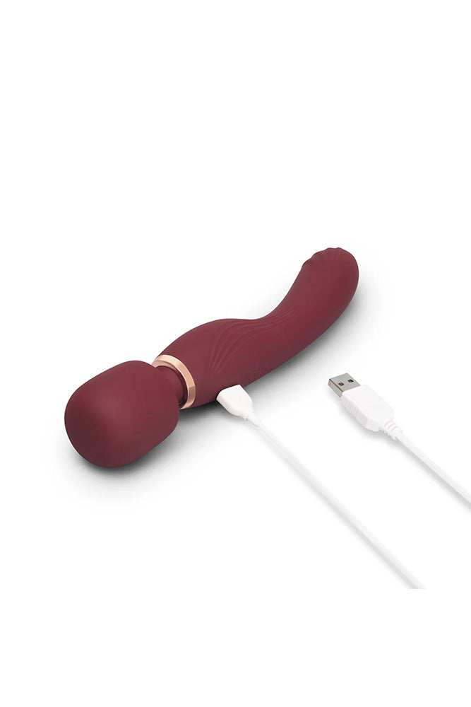 Le Wand - Flat Top Fusion G Double Ended Wand Vibrator - Stag Shop