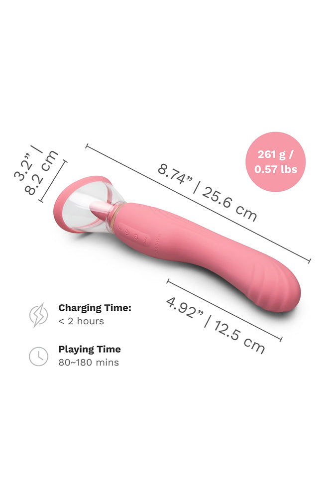 Le Wand - Lick 3-in-1 Double-Ended Vibrator - Stag Shop