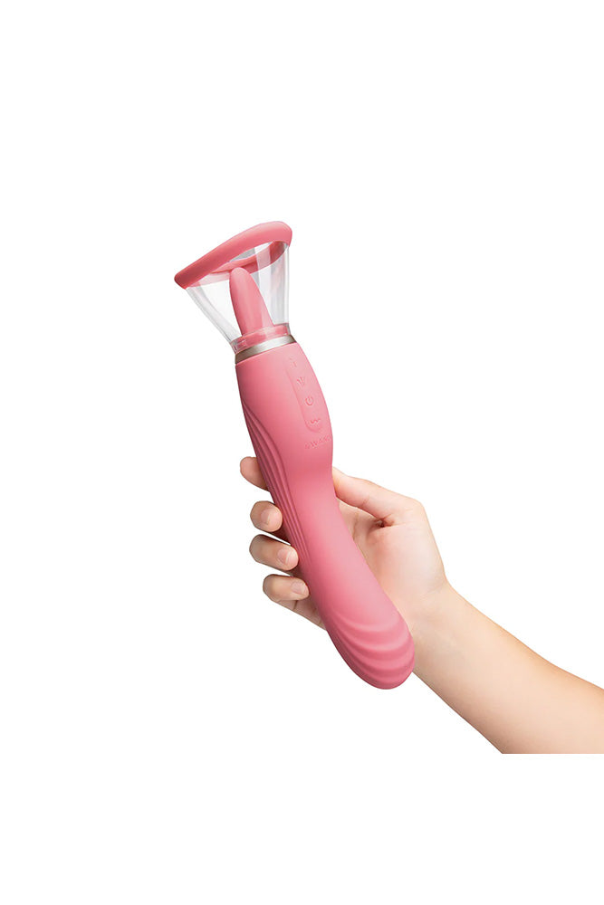 Le Wand - Lick 3-in-1 Double-Ended Vibrator - Stag Shop