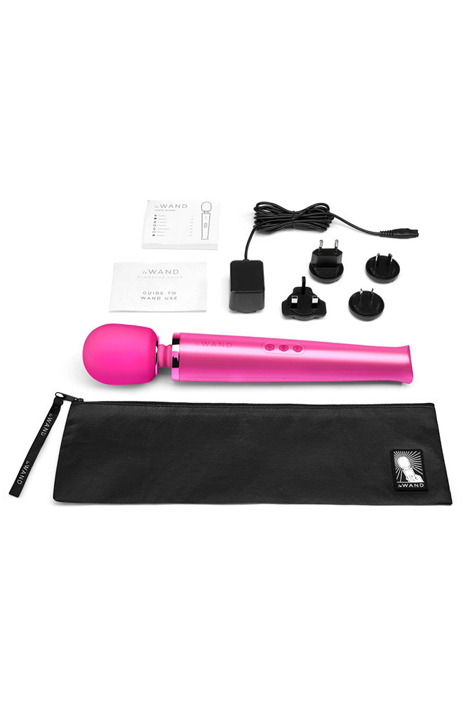 Le Wand - Rechargeable Vibrating Massager - Magenta - Stag Shop