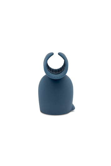 Le Wand - Stroke Penis Play Silicone Wand Attachment - Blue - Stag Shop