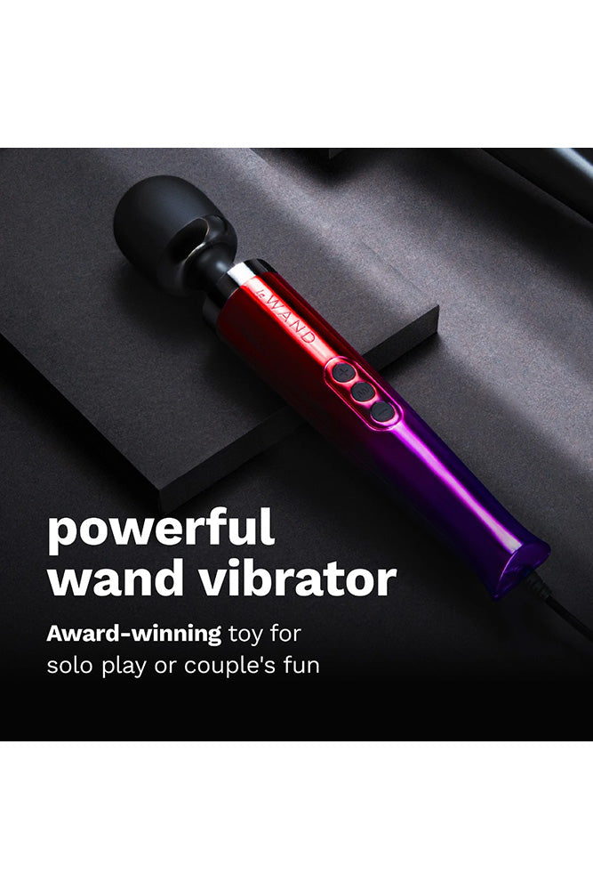 Le Wand - Die Cast Plug-In Vibrating Massager - Ombre - Stag Shop