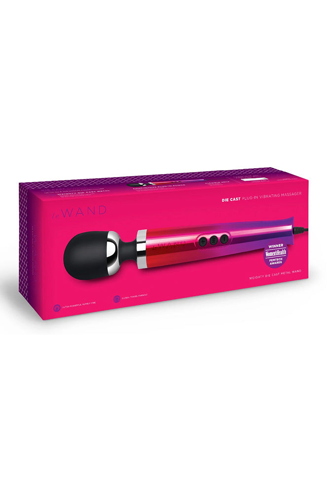 Le Wand - Die Cast Plug-In Vibrating Massager - Ombre - Stag Shop