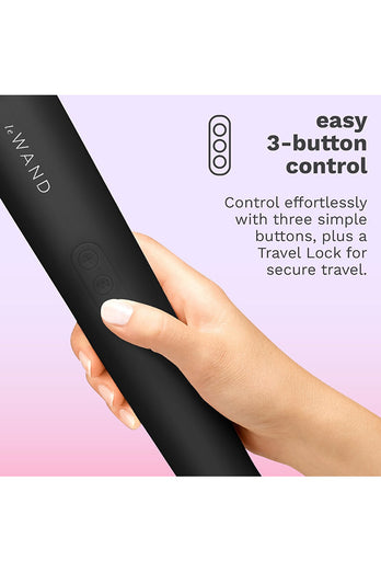 Le Wand - Rechargeable Vibrating Massager - Matte Black - Stag Shop