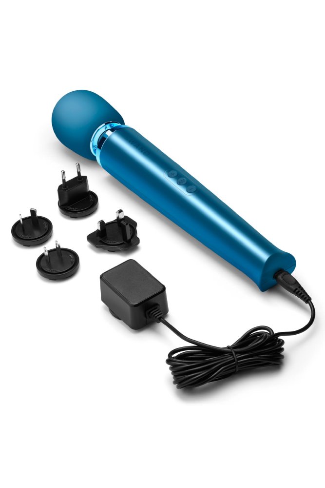 Le Wand - Rechargeable Vibrating Massager - Pacific Blue - Stag Shop