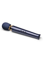 Le Wand - Petite Rechargeable Vibrating Massage Wand - Navy - Stag Shop