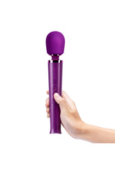 Le Wand - Petite Rechargeable Vibrating Massage Wand - Dark Cherry - Stag Shop