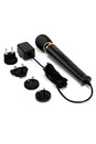 Le Wand - Plug-In Petite Vibrating Massager - Black - Stag Shop
