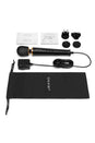 Le Wand - Plug-In Petite Vibrating Massager - Black - Stag Shop