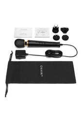 Le Wand - Plug-In Petite Vibrating Massager - Black - Stag Shop