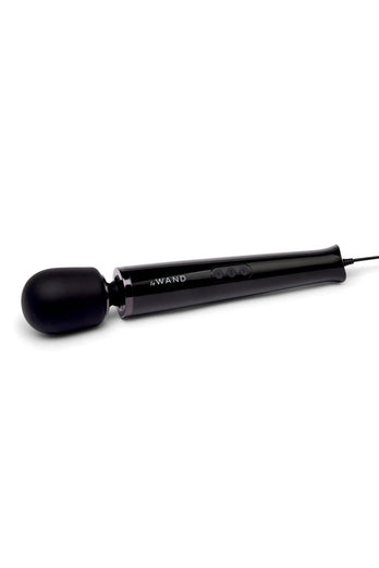 Le Wand - Plug-In Vibrating Massager - Black - Stag Shop