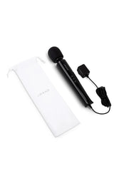 Le Wand - Plug-In Vibrating Massager - Black - Stag Shop