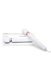 Le Wand - Plug-In Vibrating Massager - White - Stag Shop