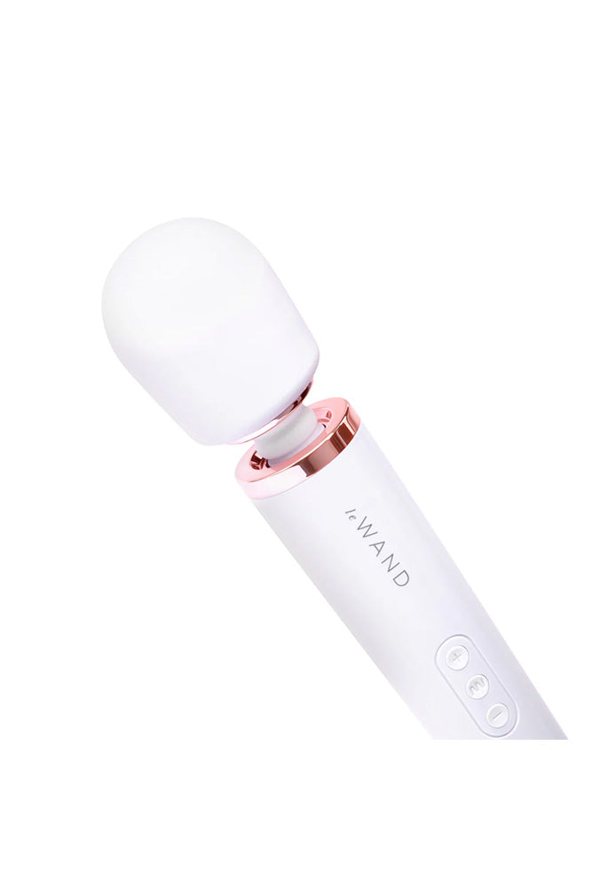 Le Wand - Plug-In Vibrating Massager - White - Stag Shop
