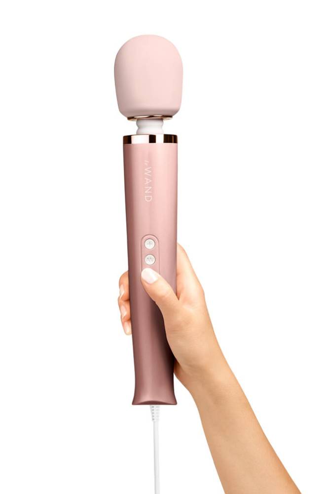 Le Wand - Plug-In Vibrating Massager - Rose Gold | Stag Shop Le Wand - Plug-In Vibrating Massager - Rose Gold | Stag Shop