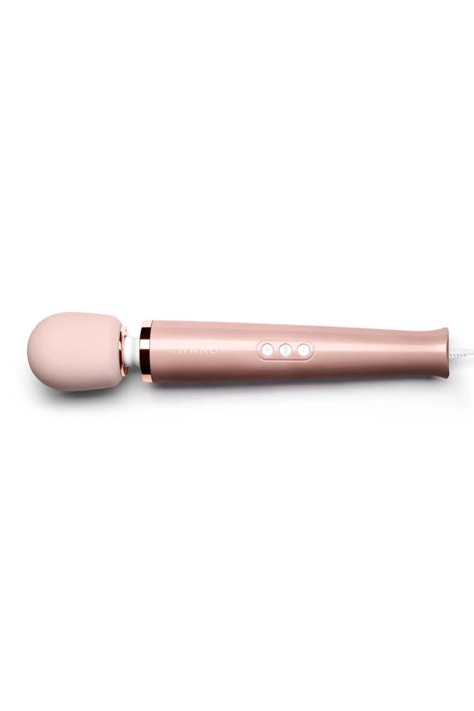 Le Wand - Plug-In Vibrating Massager - Rose Gold - Stag Shop