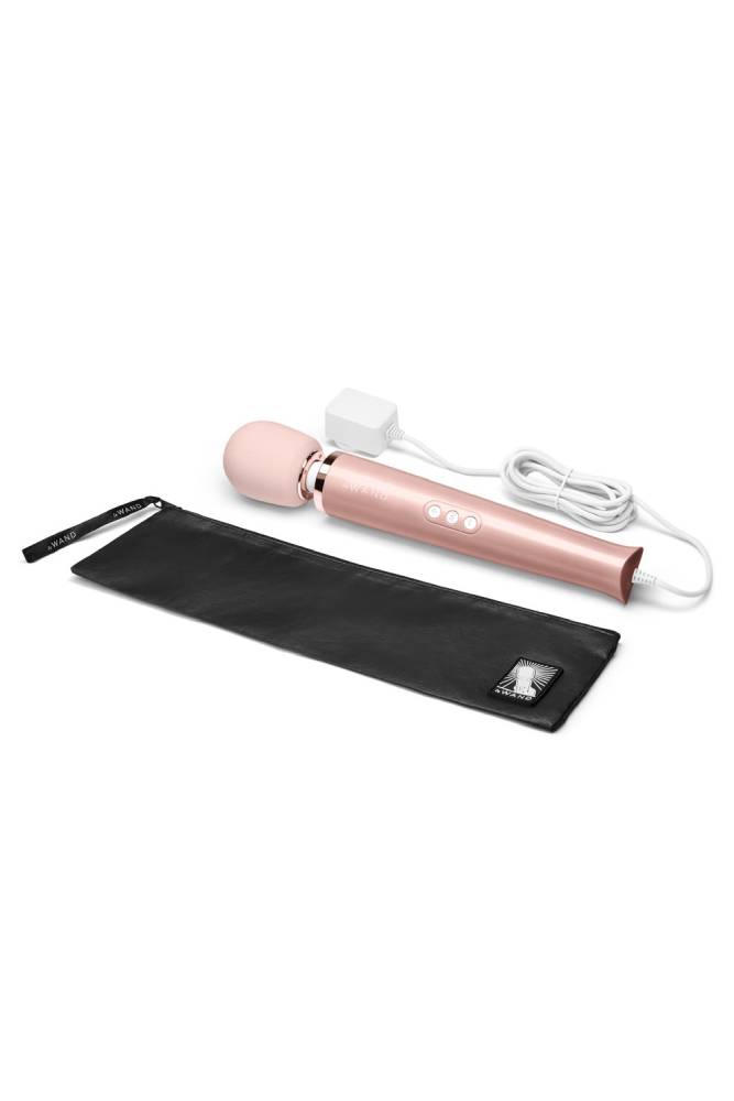 Le Wand - Plug-In Vibrating Massager - Rose Gold - Stag Shop