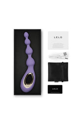 Lelo - Soraya Beads Vibrating Beaded Massager - Purple - Stag Shop