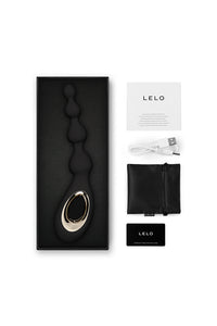 Thumbnail for Lelo - Soraya Beads Vibrating Beaded Massager - Black - Stag Shop