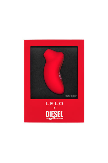 Lelo - Sona Cruise x Diesel Clitoral Stimulator - Red - Stag Shop