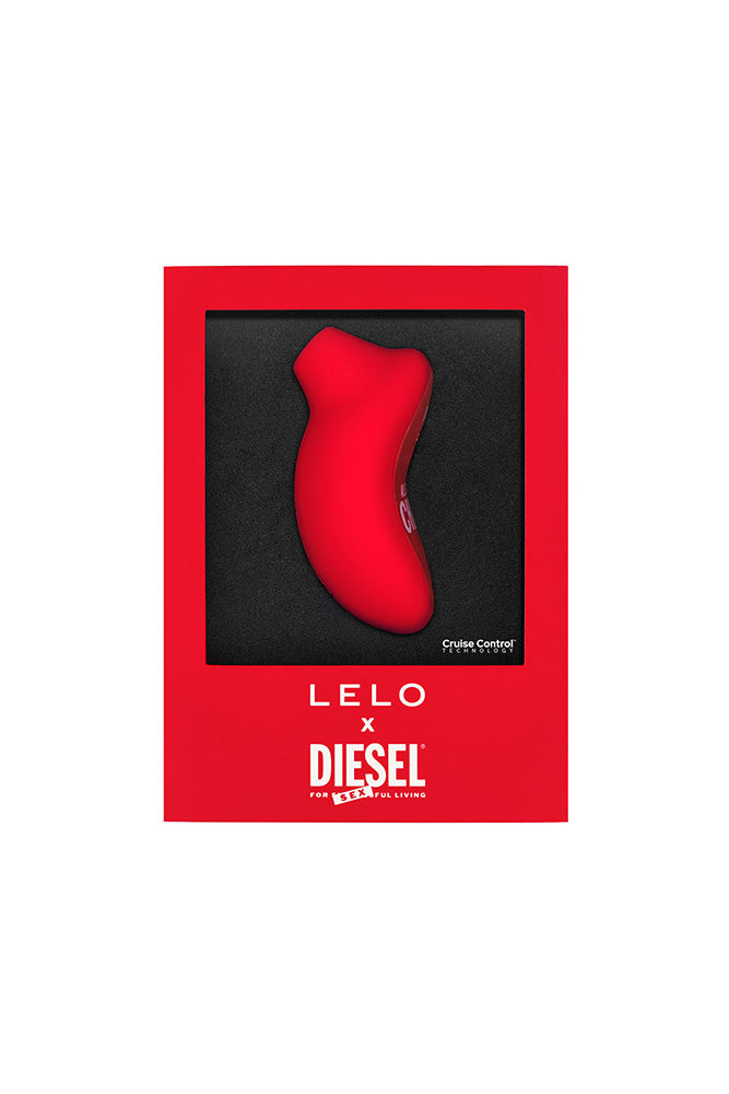 Lelo - Sona Cruise x Diesel Clitoral Stimulator - Red - Stag Shop